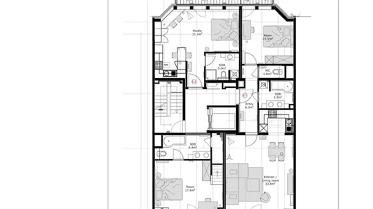 Apartments in Stad Brussel - photo 9