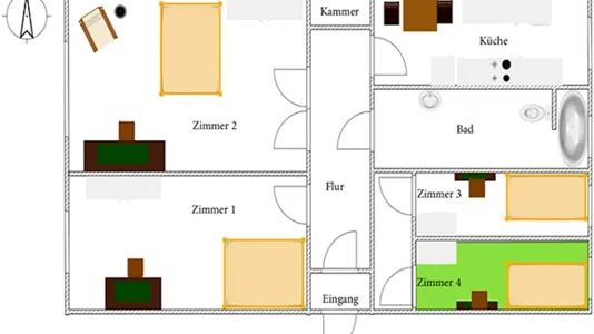 Rooms in Berlin Pankow - photo 6