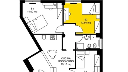 Rooms in Trento - photo 5