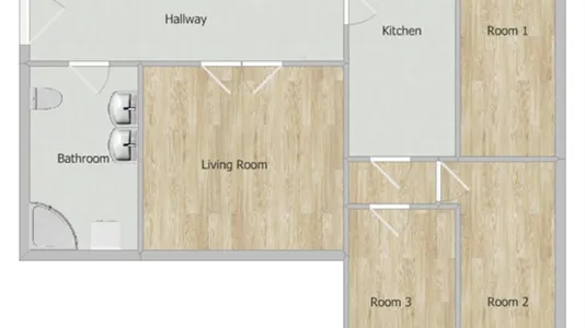 Rooms in Vienna Margareten - photo 3