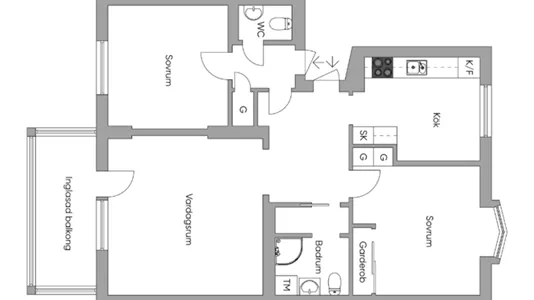 Apartments in Skellefteå - photo 1