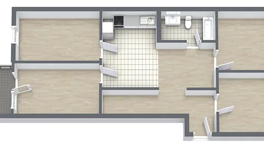 Rooms in Berlin Mitte - photo 8