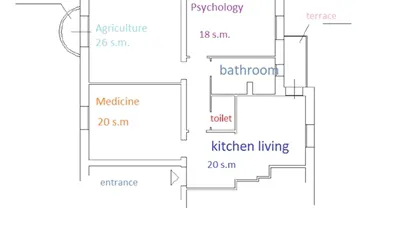 Room for rent in Padua, Veneto