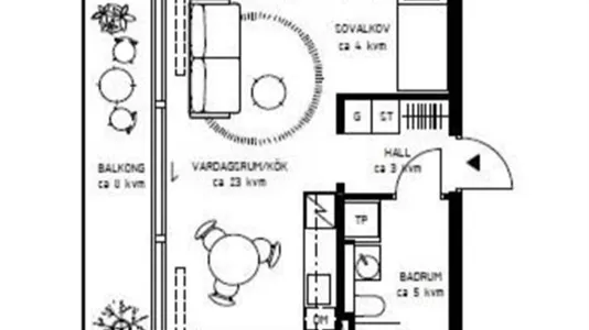 Apartments in Gärdet/Djurgården - photo 2