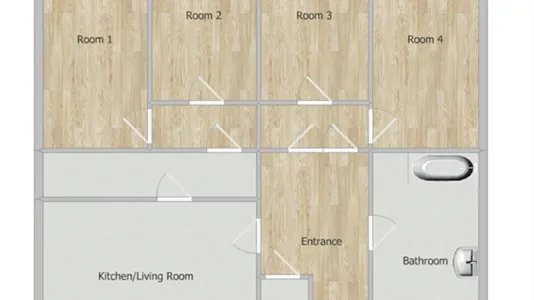 Rooms in Vienna Leopoldstadt - photo 1