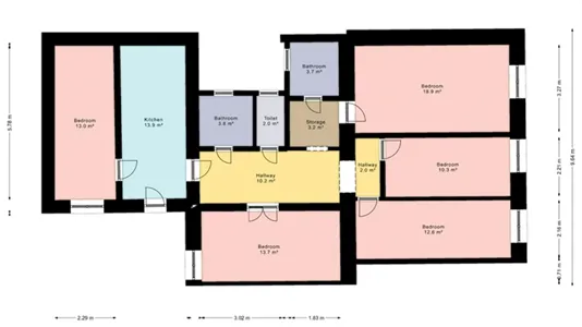 Rooms in Budapest Ferencváros - photo 10