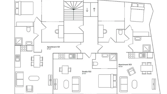 Apartments in Stad Antwerp - photo 6