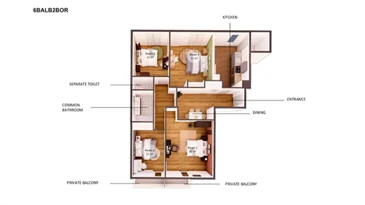 Rooms in Bordeaux - photo 8