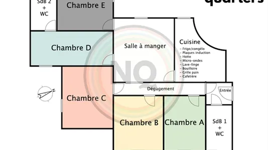 Rooms in Paris 10ème arrondissement - photo 7