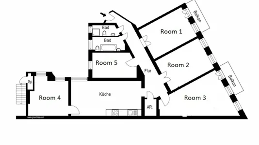 Rooms in Berlin Mitte - photo 1