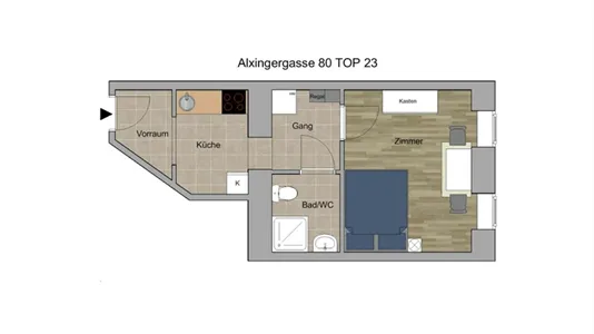 Apartments in Vienna Favoriten - photo 8