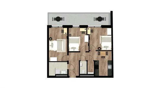 Rooms in Graz - photo 9