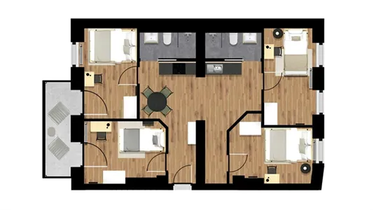 Rooms in Berlin Mitte - photo 2