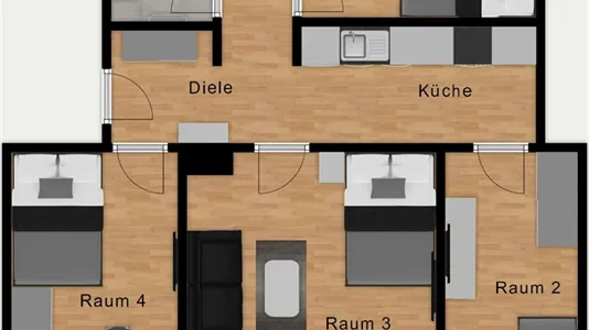 Rooms in Munich Feldmoching-Hasenbergl - photo 10