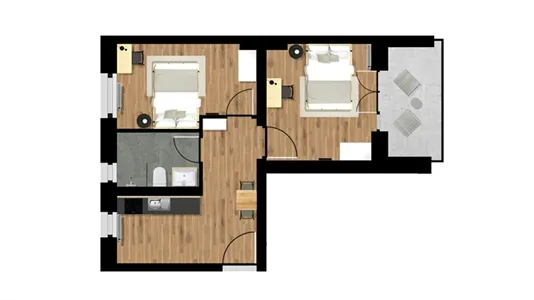 Rooms in Berlin Mitte - photo 4