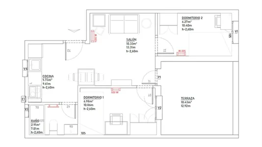 Apartments in Madrid Arganzuela - photo 10