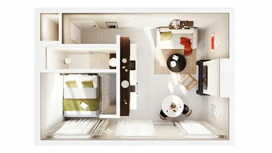 Apartments in Brussels Sint-Gillis - photo 1