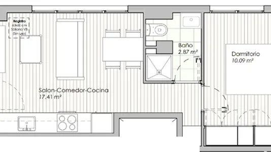 Apartments in Madrid Ciudad Lineal - photo 7