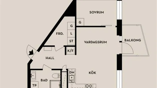 Apartments in Järfälla - photo 9