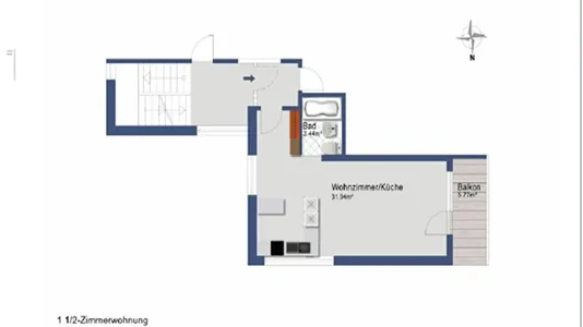 Apartments in Dielsdorf - photo 1