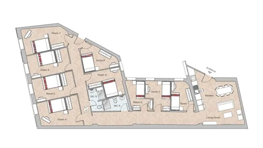 Rooms in Madrid Centro - photo 10