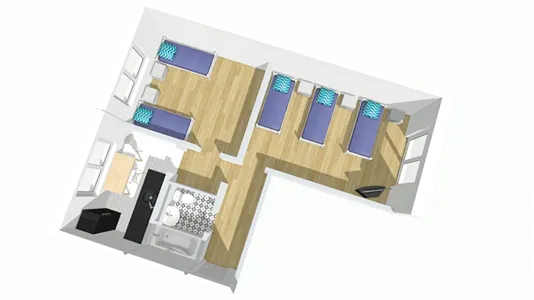 Rooms in Berlin Pankow - photo 3