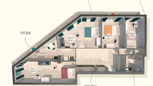 Rooms in Marseille 4ème arrondissement - photo 10