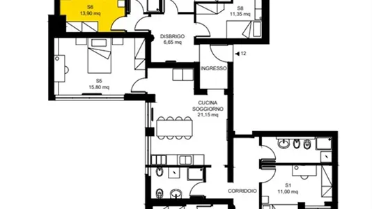 Rooms in Trento - photo 9