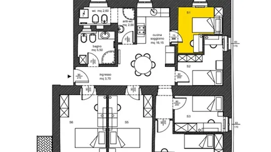 Rooms in Trento - photo 6