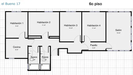 Rooms in Madrid Chamberí - photo 2