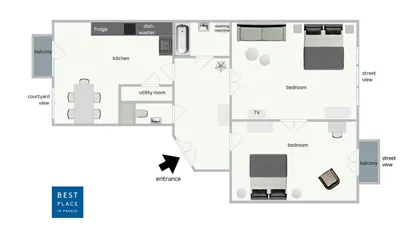 Apartment for rent in Prague