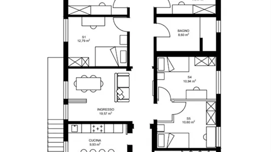 Rooms in Padua - photo 7