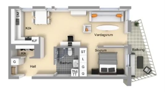 Apartments in Lundby - photo 11