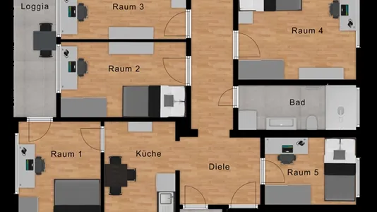 Rooms in Location is not specified - photo 1