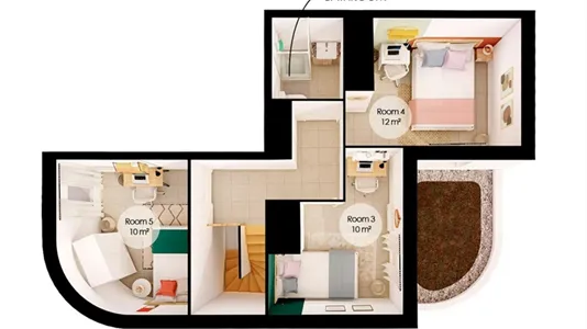 Rooms in Lyon - photo 9