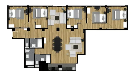 Rooms in Nanterre - photo 4