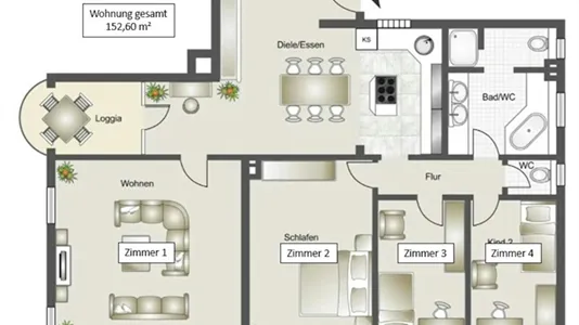 Rooms in Stuttgart Bad Cannstatt - photo 4