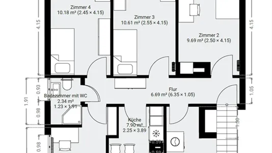 Rooms in Marburg-Biedenkopf - photo 3