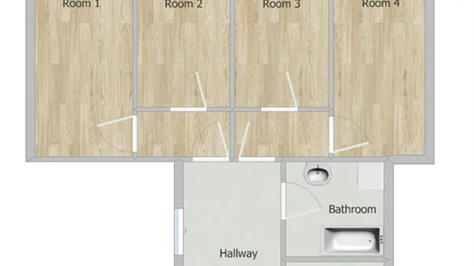 Rooms in Vienna Brigittenau - photo 1