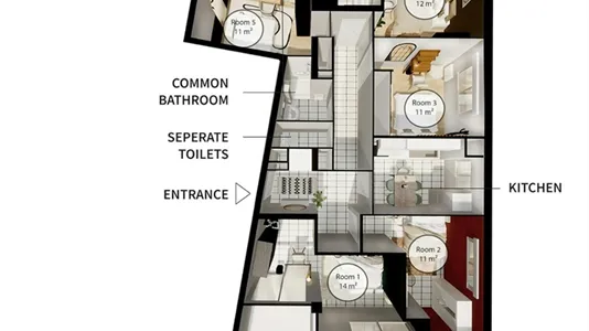 Rooms in Nantes - photo 7