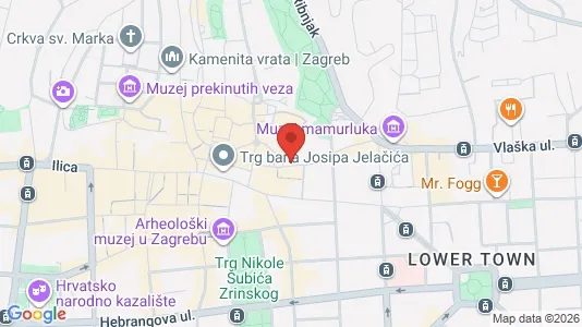 Apartments for rent i Sljeme (Medvednica-Tomislavac) - kort over placeringen