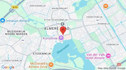 Apartments for rent i Amsterdam Zuideramstel - kort over placeringen