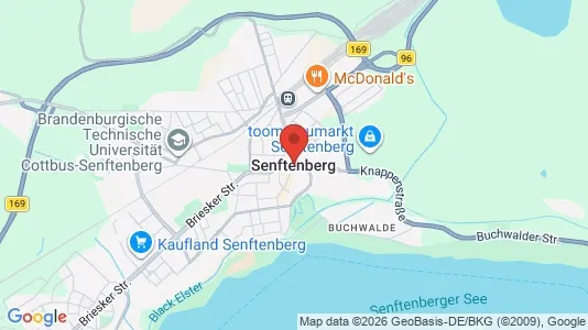 Apartments for rent i Oberspreewald-Lausitz - kort over placeringen