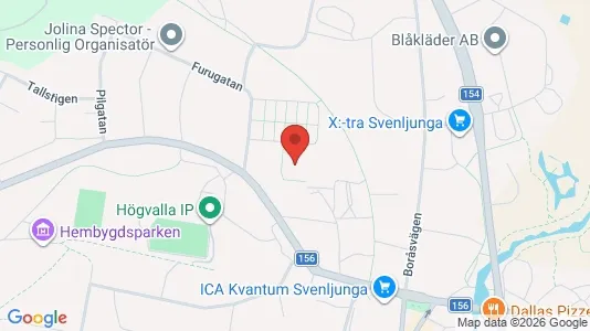 Apartments for rent i Svenljunga - kort over placeringen