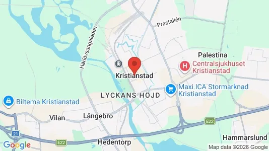 Apartments for rent in Kristianstad - Photo from Google Street View