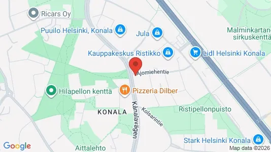 Apartments for rent i Helsinki Läntinen - kort over placeringen