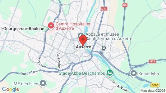 Apartments for rent in Auxerre - Photo from Google Street View