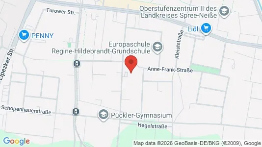 Apartments for rent in Cottbus - Photo from Google Street View