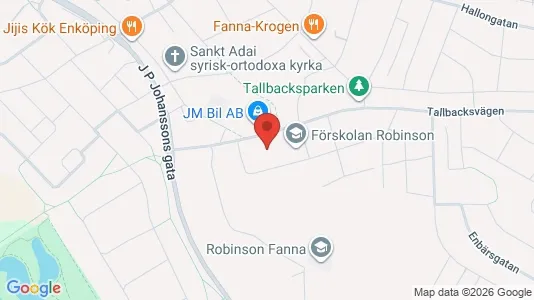 Apartments for rent i Enköping - kort over placeringen