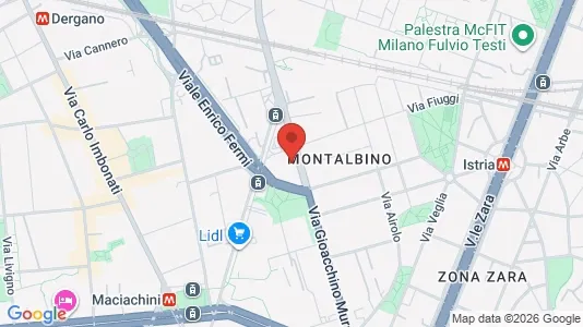 Apartments for rent i Milano Zona 9 - Porta Garibaldi, Niguarda - kort over placeringen